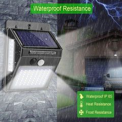 Garden Solar Lamp PIR Motion Sensor LED Solar Light Solar Powered By Sunlight Waterproof for Outdoor Wall Street Decoration